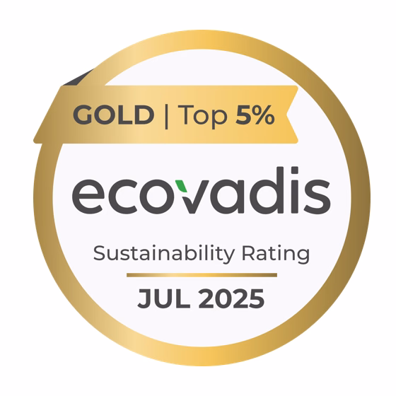 Médaille d'Or EcoVadis 2025 développement durable Tivoly