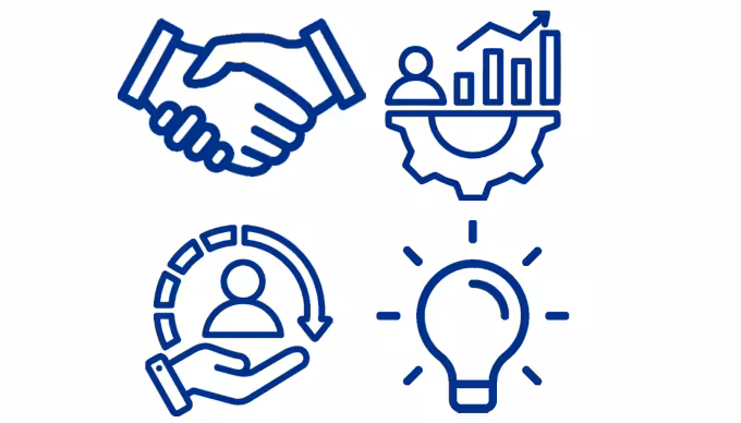 Equipo Tivoly representando nuestros valores empresariales - espíritu de familia, rendimiento, servicio e ingenio - Valores Tivoly: Espíritu familiar, Rendimiento, Servicio, Ingenio