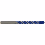 Broca 3 en 1 metal, hormigón, madera -Placa de Metal Duro afilada -Mango cilíndrico ESSENTIAL (Blíster) - TIVOLY - taladrado - Referencia: 1190172 - Vue 1 - Herramienta profesional