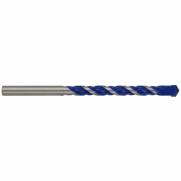 Broca 3 en 1 metal, hormigón, madera -Placa de Metal Duro afilada -Mango cilíndrico ESSENTIAL (Blíster) - TIVOLY - taladrado - Referencia: 1190172 - Image principale - Herramienta profesional