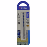 Ø: 8 / Foret 3en1 métaux bétons bois -Plaquette carbure affûtée -queue cylindrique (Blister) / L: 120 - TIVOLY - perçage - Référence: 11901720800 - Vue 2 - Outil professionnel