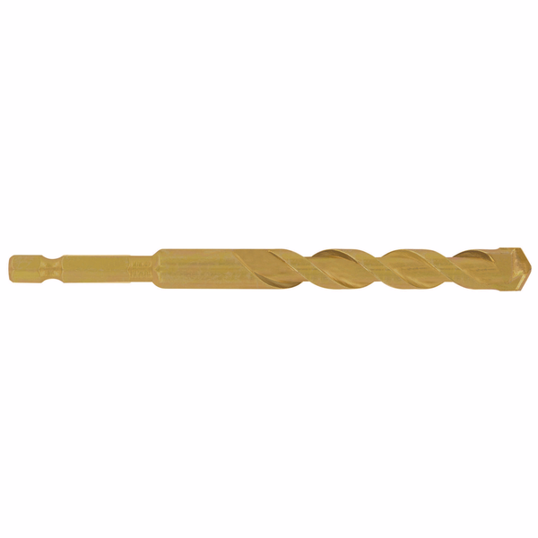 Ø: 4 / Shock Series concrete drill bit - Monobloc hexagonal shank (Blister) / L: 80 - TIVOLY - drilling - Reference: 10901620400 - Image principale - Professional Tool