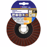 COMBINATION FLAP disc TECHNIC (Hanging cardboard) - TIVOLY - sanding - Reference: XT10292 - Vue 2 - Professional Tool
