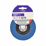 Disque LAMELLES DOUBLES SURDIMENTIONNEES -zirconium ESSENTIAL (Cartonnette brochable) - TIVOLY - ponçage - Référence: XT10302 - Vue 2 - Outil professionnel