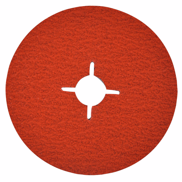 CERAMIC FIBRE disc, especially for STAINLESS STEEL TECHNIC (Hanging cardboard) - TIVOLY - sanding - Reference: 1T10412 - Image principale - Professional Tool