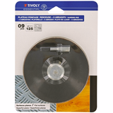 10 pieces - 1 sanding pad Ø 125mm + mount + 8 abrasive discs  - TIVOLY - sanding - Reference: XT10112011009 - Vue 2 - Professional Tool