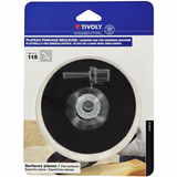 Plato de lijado caucho Amoladora - M14 Ø 115 mm  - TIVOLY - lijado - Referencia: XT10162016010 - Vue 2 - Herramienta profesional