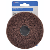 ABRASIVE FOAM wheel (Hanging cardboard) / Dim Ø127x25 / Gr : 80 - TIVOLY - sanding - Reference: XT10152015043 - Vue 2 - Professional Tool