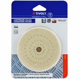 Cotton polishing disc Ø 100 mm  - TIVOLY - sanding - Reference: XT10152015046 - Vue 2 - Professional Tool