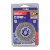 Brosse CIRCULAIRE -Fil inox -Décapage de l'inox (Blister Box) / Ø: 75 / 0.3 - TIVOLY - brossage - Référence: XT20252006082 - Vue 2 - Outil professionnel