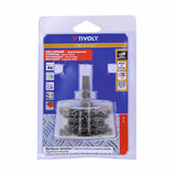 Brosse CIRCULAIRE ETAGEE -fil acier -décapage du métal (Blister Box) / Ø: 60 / 0.35 - TIVOLY - brossage - Référence: XT202520140 - Vue 2 - Outil professionnel