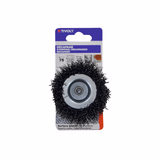 Brosse COUPE -Fil acier ondulé -Décapage du métal ESSENTIAL (Cartonnette brochable) - TIVOLY - brossage - Référence: XT20512 - Vue 2 - Outil professionnel