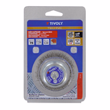 Brosse COUPE -Fil inox -Queue HEXA -Décapage de l'inox TECHNIC (Blister) - TIVOLY - brossage - Référence: 1T20282 - Vue 2 - Outil professionnel