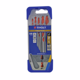 5 brocas 2 en 1 hormigón y azulejos Ø 4 a 10 mm  - TIVOLY - taladrado - Referencia: 10913070002 - Vue 2 - Herramienta profesional
