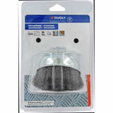 Brosse COUPE -Fil acier ondulé -Décapage du métal (Blister) / Ø: 100 / 0.35 - TIVOLY - brossage - Référence: XT20252006001 - Vue 2 - Outil professionnel