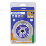 CUP brush - Brass-plated steel wire - Stripping of wood, brass, copper (Blister Box) / Ø: 80 / 0.3 - TIVOLY - brushes - Reference: XT202520135 - Vue 2 - Professional Tool