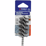 SWAB brush - Corrugated steel wire - Stripping of metal ESSENTIAL (Blister) - TIVOLY - brushes - Reference: XT20352 - Vue 2 - Professional Tool