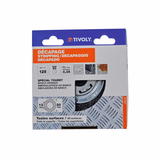 CABLE DRUM brush - Corrugated steel wire - Stripping of metal (Hanging box) / Ø: 125x20 / 0.35 - TIVOLY - brushes - Reference: XT20254006100 - Vue 2 - Professional Tool