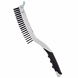 Brosse racloir À MANCHE -Manche plastique -Garniture métallique ESSENTIAL (Packaging unitaire) - TIVOLY - brossage - Référence: XT21221 - Vue 1 - Outil professionnel