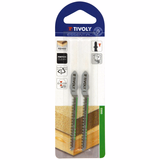 Lame de scie sauteuse -Pour bois tendre et aggloméré -Attache T (Blister) / L: 75 / H: 50 / Courbe - TIVOLY - sciage - Référence: XT505520003 - Vue 2 - Outil professionnel