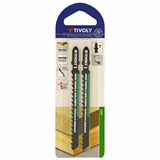 Lame de scie sauteuse -Pour bois tendre et aggloméré -Attache T (Blister) / L: 100 / H: 75 / Droite - TIVOLY - sciage - Référence: XT505520007 - Vue 2 - Outil professionnel