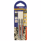 Jigsaw blade - For stainless steel - T attachment (Blister) / L: 75 / H: 50 / Straight cut - TIVOLY - sawing - Reference: XT505520017 - Vue 2 - Professional Tool