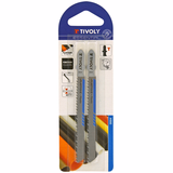 Lame de scie sauteuse -Pour plastique -Attache T (Blister) / L: 100 / H: 75 / Droite - TIVOLY - sciage - Référence: XT505520004 - Vue 2 - Outil professionnel