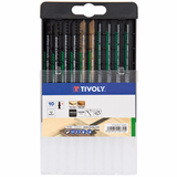 10 jigsaw blades for soft and hard wood - T attachment  - TIVOLY - sawing - Reference: XT505570003 - Vue 2 - Professional Tool