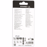 5 hojas con enganche PEUGEOT para madera y metales no ferrosos  - TIVOLY - serrado - Referencia: XT50572004310 - Vue 3 - Herramienta profesional