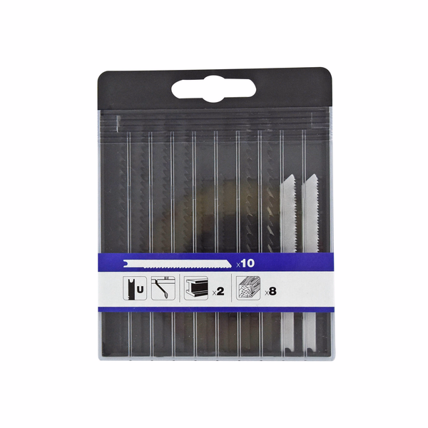 10 lames de scie sauteuse pour le bois et métaux non ferreux -Attache U  - TIVOLY - sciage - Référence: XT50537505300 - Image principale - Outil professionnel