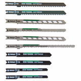 10 jigsaw blades for wood and laminated wood - U attachment  - TIVOLY - sawing - Reference: XT505370001 - Vue 2 - Professional Tool