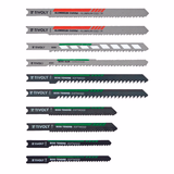 10 lames de scie sauteuse pour le bois, mélaminés et métaux non ferreux -Attache U  - TIVOLY - sciage - Référence: XT505370002 - Vue 2 - Outil professionnel