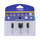 3 slotting cutters Ø 10 - 14 - 20 mm  - TIVOLY - routing - Reference: XT60642067305 - Vue 2 - Professional Tool