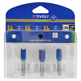 3 slotting cutters Ø 10 - 12 - 14 mm  - TIVOLY - routing - Reference: XT60642067325 - Vue 2 - Professional Tool