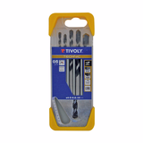 5 SLR graduated concrete drill bits Ø 4 to 10 mm  - TIVOLY - drilling - Reference: 10960370033 - Vue 2 - Professional Tool
