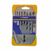 8 forets béton gradués SLR Ø 3 à 10mm  - TIVOLY - perçage - Référence: 10960370034 - Vue 2 - Outil professionnel