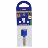 Fresa para ranurar TECHNIC (Estuche blíster) - TIVOLY - rebajado - Referencia: XT61012 - Vue 2 - Herramienta profesional