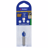 V-shaped groove-cutting bit (Blister Box) / 12.7  - TIVOLY - routing - Reference: XT60642067846 - Vue 2 - Professional Tool
