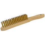 BROSSE MANCHE BOIS - ACIER LAITONNE  - TIVOLY - brossage - Référence: XT202510007 - Vue 1 - Outil professionnel