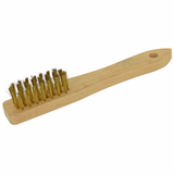 BROSSE MANCHE BOIS BOUGIE - LAITON ONDULE  - TIVOLY - brossage - Référence: XT202510009 - Vue 1 - Outil professionnel