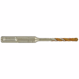 Ø: 6 / Broca para hormigón 2 cortes SPEEDER2 -L. 110 mm -Punta de centrado -Cuádruple ranura -SDS+ (Tubo) / L: 110 - TIVOLY - taladrado - Referencia: 10931060605 - Vue 1 - Herramienta profesional