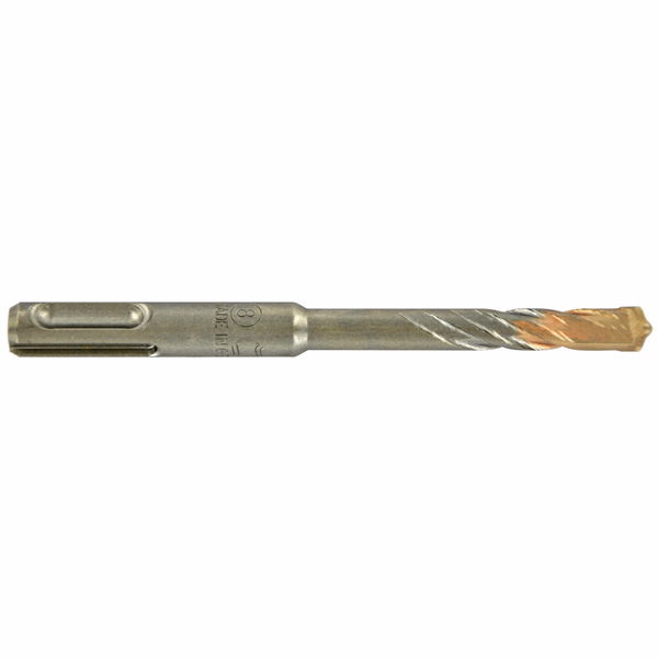 Ø: 8 / SPEEDER2 concrete drill bit with 2 cutters - L110 mm - Centring tip - Quadruple flute - SDS+ (Hanging SDS clip) / L: 110 - TIVOLY - drilling - Reference: 10931030800 - Image principale - Professional Tool