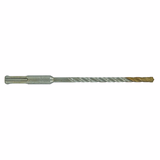 Ø: 6 / Broca para hormigón 2 cortes SPEEDER2 -L. 160 mm -Punta de centrado -Cuádruple ranura -SDS+ (Tubo) / L: 160 - TIVOLY - taladrado - Referencia: 10931160625 - Vue 1 - Herramienta profesional