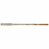 Ø: 6.5 / SPEEDER2 concrete drill bit with 2 cutters - L210 mm - Centring tip - Quadruple flute - SDS+ (Hanging SDS clip) / L: 210 - TIVOLY - drilling - Reference: 10931230650 - Vue 1 - Professional Tool