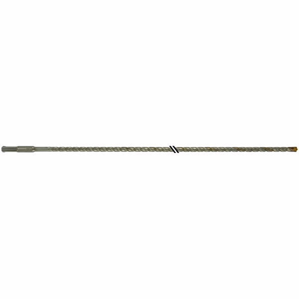 Ø: 8 / Foret bétons 2 taillants SPEEDER2 -L610mm -Pointe de centrage -Quadruple goujures -SDS+ (Clip SDS brochable) / L: 600 - TIVOLY - perçage - Référence: 10931530800 - Image principale - Outil professionnel