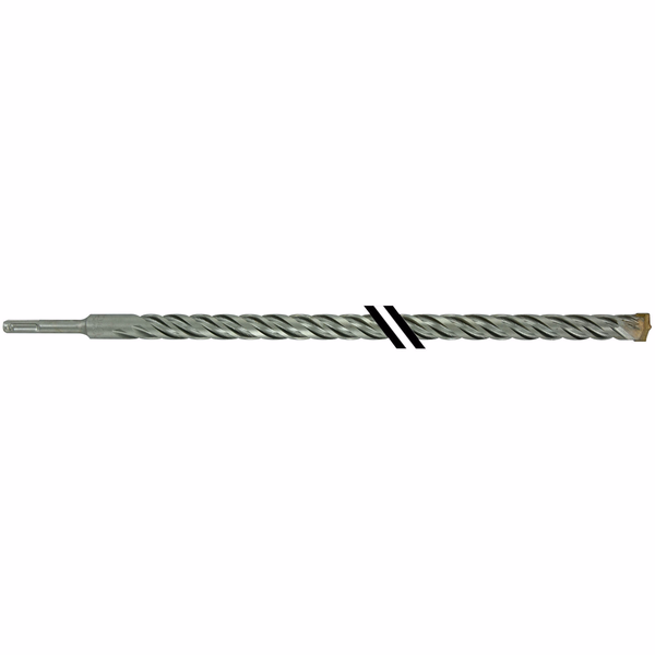 Ø: 25 / Broca para hormigón 2 cortes SPEEDER2 -L. 610 mm -Punta de centrado -Cuádruple ranura -SDS+ (Gancho SDS colgante) / L: 600 - TIVOLY - taladrado - Referencia: 10931532500 - Image principale - Herramienta profesional