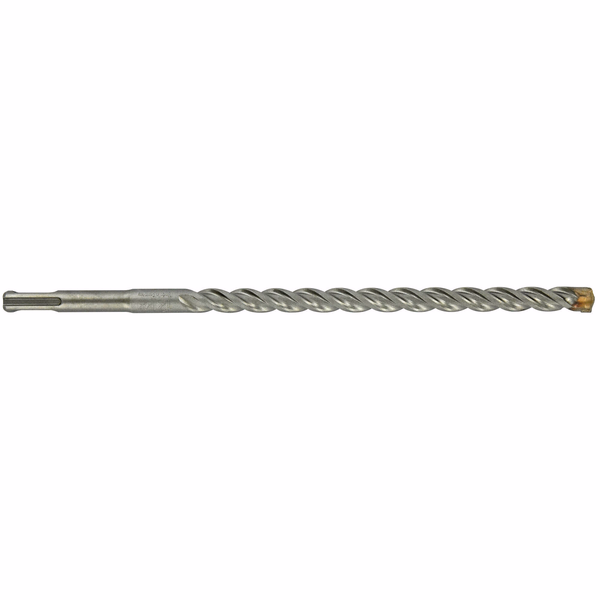 Ø: 12 / MASTER3 concrete drill bit with 3 cutters - L260 mm - Centring tip - Triple flute - SDS+ (Hanging SDS clip) / L: 260 - TIVOLY - drilling - Reference: 10923031200 - Image principale - Professional Tool