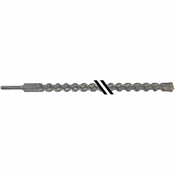 Ø: 25 / Broca para hormigón 3 cortes MASTER3 -L. 450 mm -Punta de centrado -Triple ranura -SDS+ (Gancho SDS colgante) / L: 450 - TIVOLY - taladrado - Referencia: 10923932500 - Image principale - Herramienta profesional