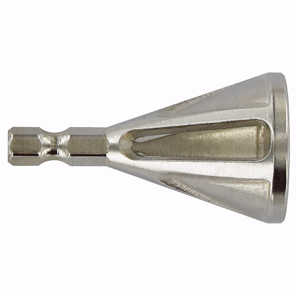  Fraise HCS à ébavurer les tubes et les tiges filetées. Queue hexagonale 6.35mm quick change -Ø 7 à 22 mm  - TIVOLY - fraisage - Référence: 10333120001 - Image principale - Outil professionnel