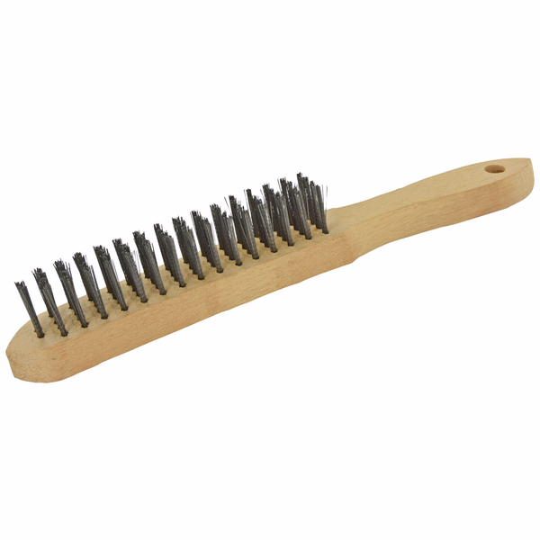 BROSSE MANCHE BOIS - ACIER ONDULE  - TIVOLY - brossage - Référence: XT202510005 - Image principale - Outil professionnel